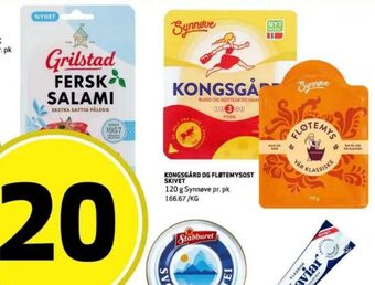 Bunnpris Synnøve finden fløtemysost tilbud