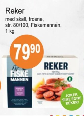 Joker Fiskemannen reker tilbud
