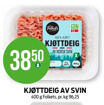 Kiwi Folkets kjøttdeig tilbud
