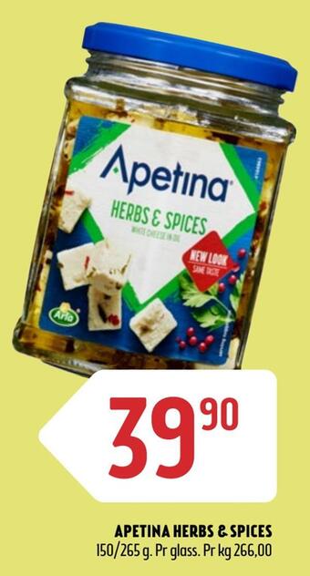 Coop Prix Apetina herbs & spices tilbud