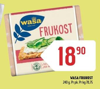 Coop Prix Wasa frukost tilbud