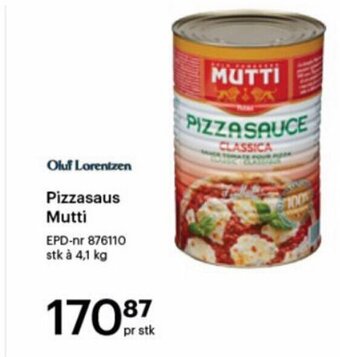 Storcash Pizzasaus Mutti tilbud