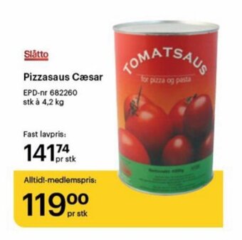 Storcash Pizzasaus Cæsar tilbud