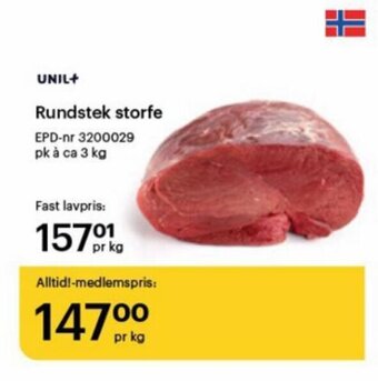 Storcash Rundstek storfe tilbud