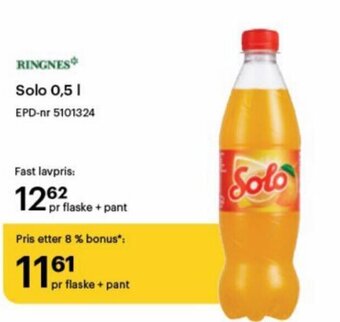 Storcash Solo 0,5 L tilbud
