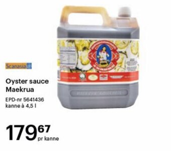 Storcash Oyster sauce Maekrua tilbud