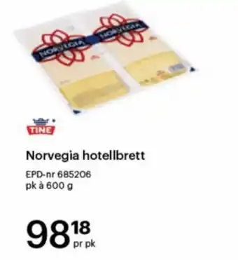 Storcash Norvegia hotellbrett tilbud