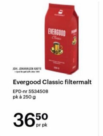 Storcash Evergood Classic filtermalt tilbud