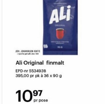 Storcash Ali Original finmalt tilbud
