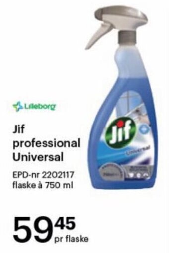 Storcash Jif professional Universal tilbud