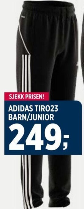 Sport 1 ADIDAS TIRO23 BARN/JUNIOR tilbud