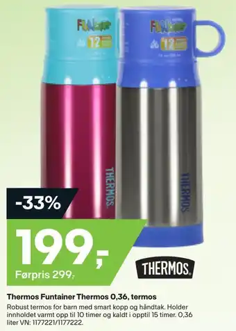 XXL Sport Thermos funtainer thermos 0,36, termos tilbud