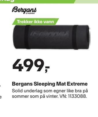 XXL Sport Bergans sleeping mat extreme tilbud