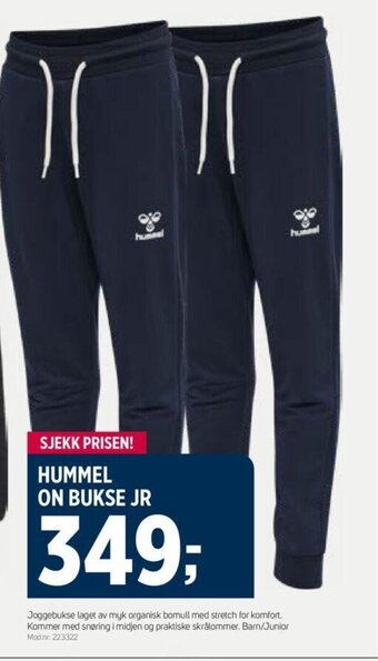 Sport 1 HUMMEL ON BUKSE JR tilbud