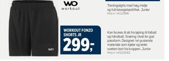 Sport 1 WORKOUT FONZO SHORTS JR tilbud