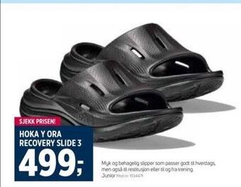 Sport 1 HOKA Y ORA RECOVERY SLIDE 3 tilbud