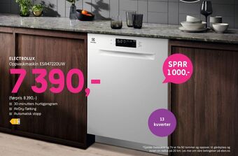 ELON Electrolux oppvaskmaskin tilbud