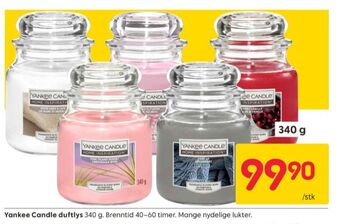 Rusta Yankee duftlys tilbud
