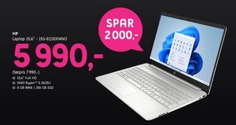 ELON Hp bærbar pc tilbud