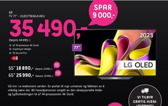 ELON Lg tv tilbud