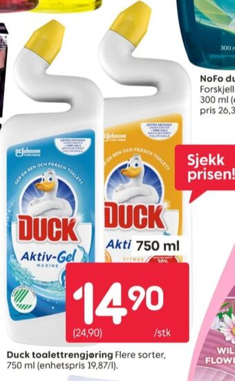 Rusta Duck wc rens tilbud