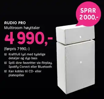 ELON Audio pro høyttaler tilbud
