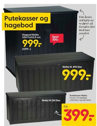 Rusta Ukjent putekasse tilbud