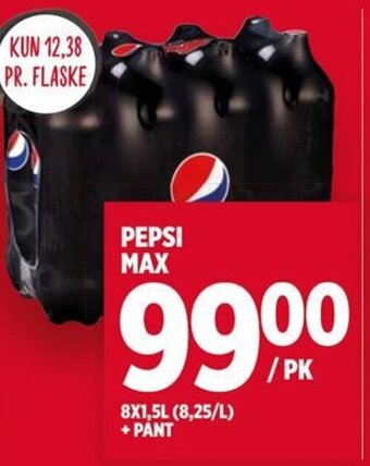 Meny PEPSI MAX tilbud