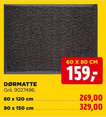 jem & fix Dørmatte tilbud