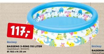 jem & fix Basseng 3-ring 110 liter tilbud