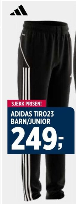 Sport 1 ADIDAS TIRO23 BARN/JUNIOR tilbud