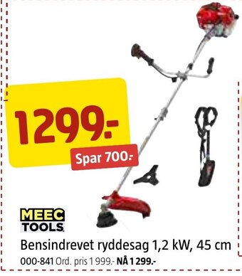 Jula Bensindrevet ryddesag 1,2 kW, 45 cm tilbud