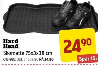 Jula Hard Head Skomatte 75x3x38 cm tilbud