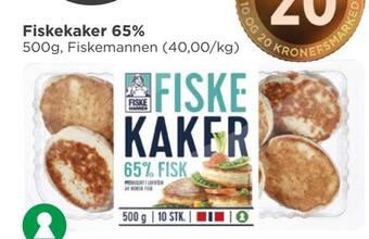 Meny Fiskekaker 65% tilbud