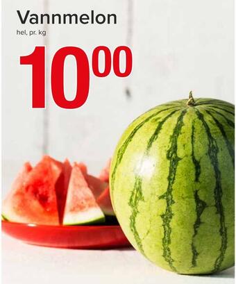 Spar Vannmelon tilbud