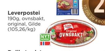 Meny Leverpostei tilbud