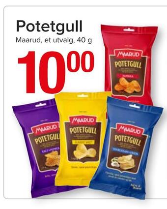 Spar Potetgull tilbud