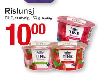 Spar Rislunsj tilbud