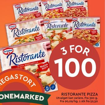 Coop Mega Ristorante pizza tilbud