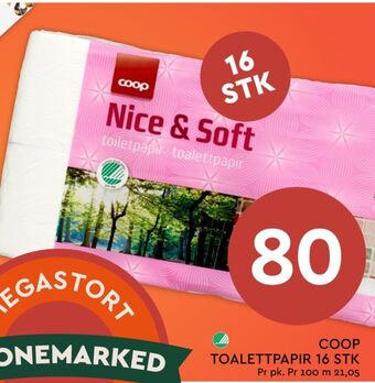 Coop Mega Nice & soft toalettpapir tilbud