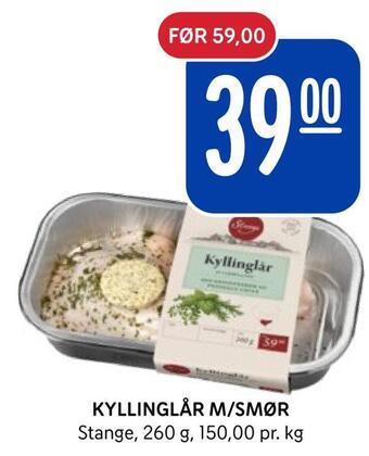 Rema 1000 Kyllinglår m/smør tilbud