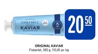 Rema 1000 Original kaviar tilbud