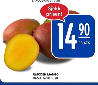 Rema 1000 Umoden mango tilbud