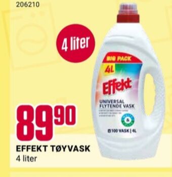 Europris Effekt vaskemiddel-flytende tilbud