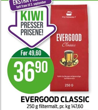 Kiwi EVERGOOD CLASSIC tilbud