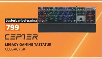 POWER LEGACY GAMING TASTATUR CLEGACYGK tilbud