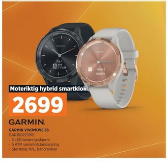 POWER GARMIN VIVOMOVE 3S tilbud