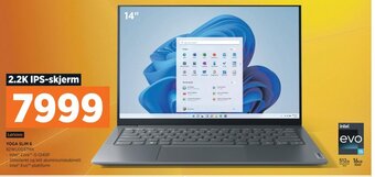 POWER Lenovo YOGA SLIM 6 82WU0037MX tilbud