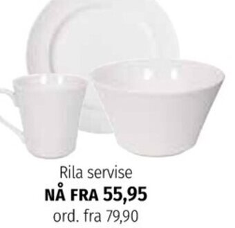 Nille Rila servise tilbud