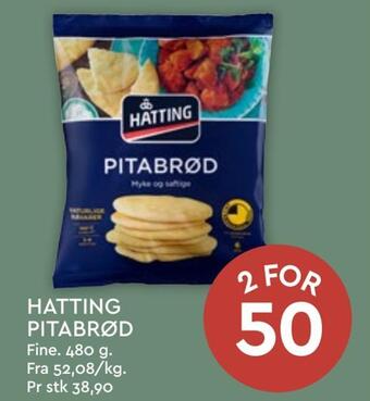 Coop Mega Hatting pitabrød tilbud
